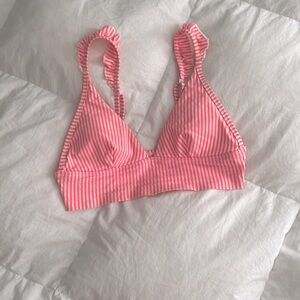 Coral/pink Aerie bathing suit top 🪸